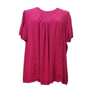 Women's Knox Rose Pink Blouse XL